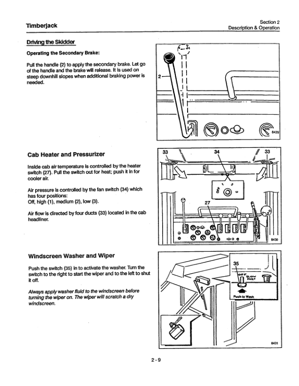 John Deere 380B, 450B, 480B Skidders Operator's Manuals (8044812) - Image 2