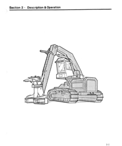 Alternative view of John Deere T25 Tracked Feller Bunchers Operator's Manuals (8046711)