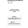 John Deere 2618, 2628 Tracked Feller Bunchers Operator's Manuals (8273538)
