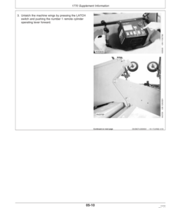 Alternative view of John Deere 1770, 7200 Planters (24R) Supplement for OMA72771 & OMA54952 Operator's Manual (A76258)