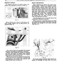 Alternative view of John Deere Model 'A' General Purpose Tractor ( - 476999) Operator's Manual (DIR103)