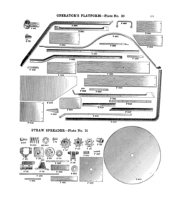 Alternative view of John Deere No. 3 Combine - Setup & Adjustments Operator's Manual (DIR125)