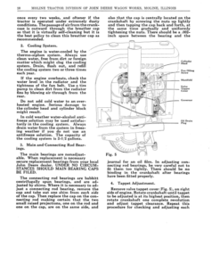 Alternative view of John Deere No. 103T for Model 'LI' Tractor Operator's Manual (DIR127A)