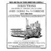 John Deere No. 5 Combine - Setup & Adjustments Operator's Manual (DIR136)