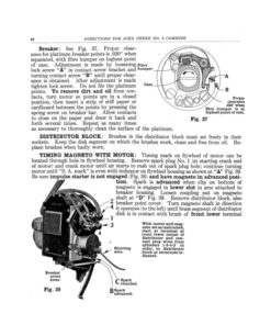 Alternative view of John Deere No. 5 Combine - Setup & Adjustments Operator's Manual (DIR136)