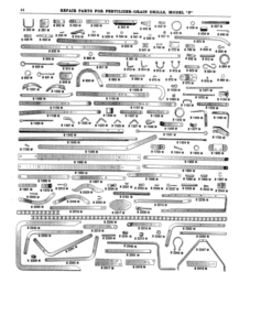 Alternative view of John Deere Fluted Feed Wood Box Fertilizer-Grain Drill, Model F Operator's Manual (DIR15)