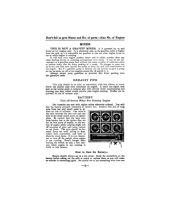 Alternative view of John Deere Waterloo Boy Gasoline Engines Operator's Manual (DIR1911)