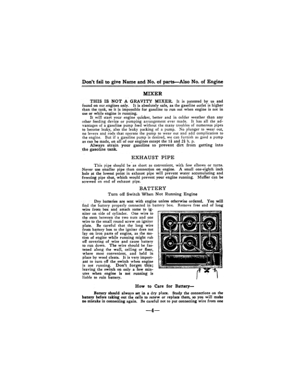 John Deere Waterloo Boy Gasoline Engines Operator's Manual (DIR1911) - Image 2