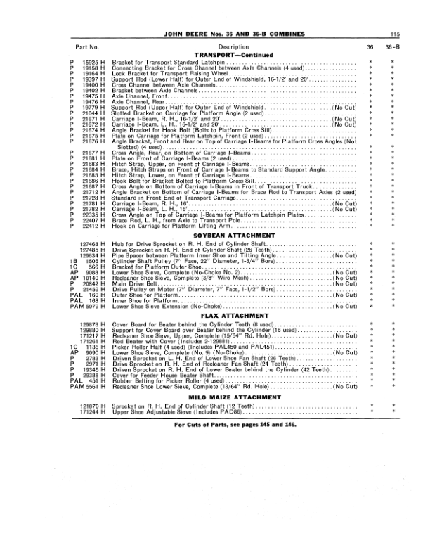 John Deere No. 36 Combine Operator's Manual (DIR192A) - Image 2