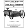 John Deere Spreader - No. 4 Operator's Manual (DIR1F)