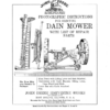 John Deere Erecting Dain Mower - Lifting Lever Operator's Manual (DIR1N)