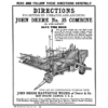 John Deere No. 35 Combine Operator's Manual (DIR200A)