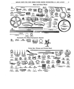 Alternative view of John Deere Power-Driven Windrower (12-, 16-Ft.) Operator's Manual (DIR223B)