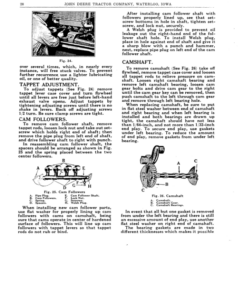 Alternative view of John Deere Models 'D', 'DI' Tractors (119100-143799) Operator's Manual (DIR225)