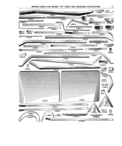 Alternative view of John Deere Van Brunt 'CC' Model Field & Orchard Cultivator Operator's Manual (DIR23B)
