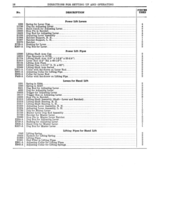 Alternative view of John Deere AG-290 Series Two-Row Tractor Cultivators Operator's Manual (DIR257C)