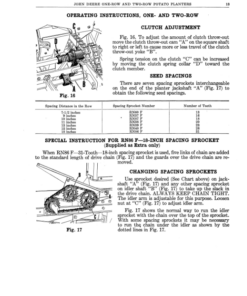 Alternative view of John Deere Potato Planters (1-Row, 2-Row) Operator's Manual (DIR25B)