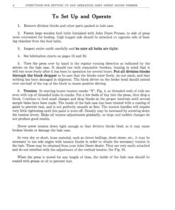 Alternative view of John Deere Motor Presses (14 x 18, 16 x 18, 18 x 22) Operator's Manual (DIR25)