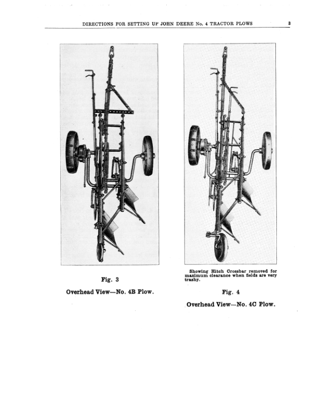 John Deere JD Nos. 4B, 4C, 4D Tractor Plows Operator's Manual (DIR377A) - Image 2