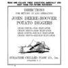 John Deere Joh Deere-Hoover Potato Diggers Operator's Manual (DIR3E)