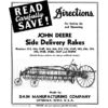 John Deere Side Delivery Rakes Operator's Manual (DIR57)
