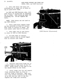 Alternative view of John Deere AU 468 Bean Harvester Operator's Manual (DIRN159689)