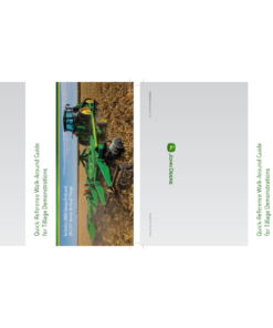 John Deere Quick-Reference Walk-Around Guide for Tillage Demonstrations Operator's Manual (DSAM50953)