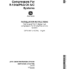 John Deere TY6770, TY6771 Remanufactured A/C Compressors Operator's Manual (DSTY21687)