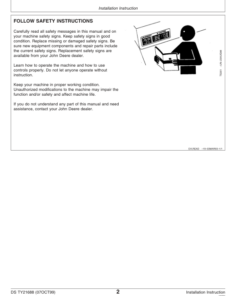 Alternative view of John Deere TY6766, TY6767, TY6768 Remanufactured A/C Compressors For R-134a/PAG Oil A/C Systems Operator's Manual (DSTY21688)