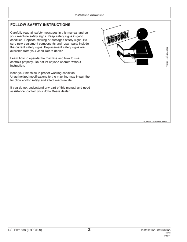 John Deere TY6766, TY6767, TY6768 Remanufactured A/C Compressors For R-134a/PAG Oil A/C Systems Operator's Manual (DSTY21688) - Image 2