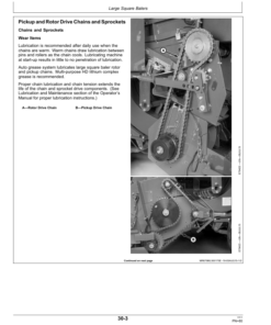 Alternative view of John Deere Warranty vs Wear Guidefor Hay, Forage Equipment Operator's Manual (EXWWG19)