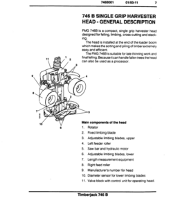 Alternative view of John Deere 746B Attachments Operator's Manuals (F027724)