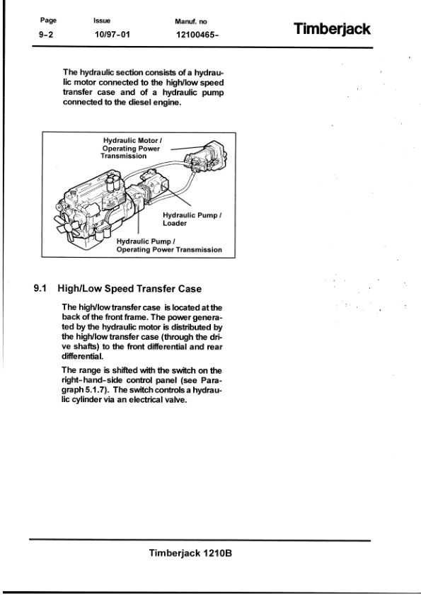 John Deere 1210B Forwarders Operator's Manuals (F040079) - Image 3