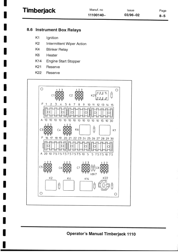 John Deere 1110 Forwarders Operator's Manuals (F045786) - Image 2