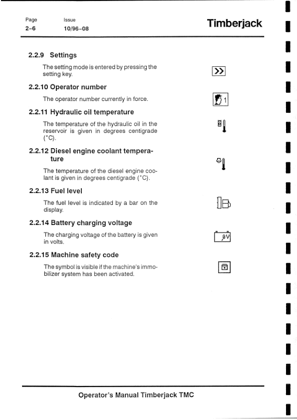John Deere 1110 Forwarders Operator's Manuals (F045786) - Image 3
