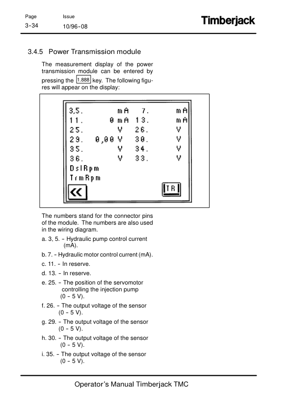 John Deere TMC Forwarders Operator's Manuals (F050233) - Image 2