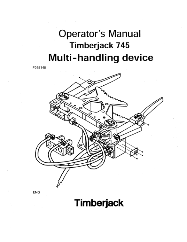 John Deere 745 Harvesting Heads Operator's Manuals (F055145) - Image 2