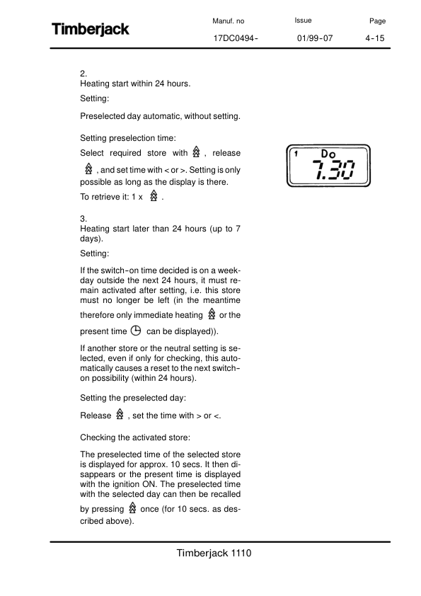 John Deere 1110 Forwarders Operator's Manuals (F055197) - Image 2