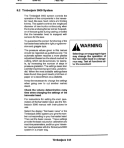 Alternative view of John Deere 745 Harvesting Heads Operator's Manuals (F055920)