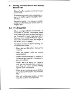 Alternative view of John Deere 1110 Forwarders Operator's Manuals (F056398)