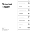 John Deere 1270B Wheeled Harvesters Operator's Manuals (F056423)