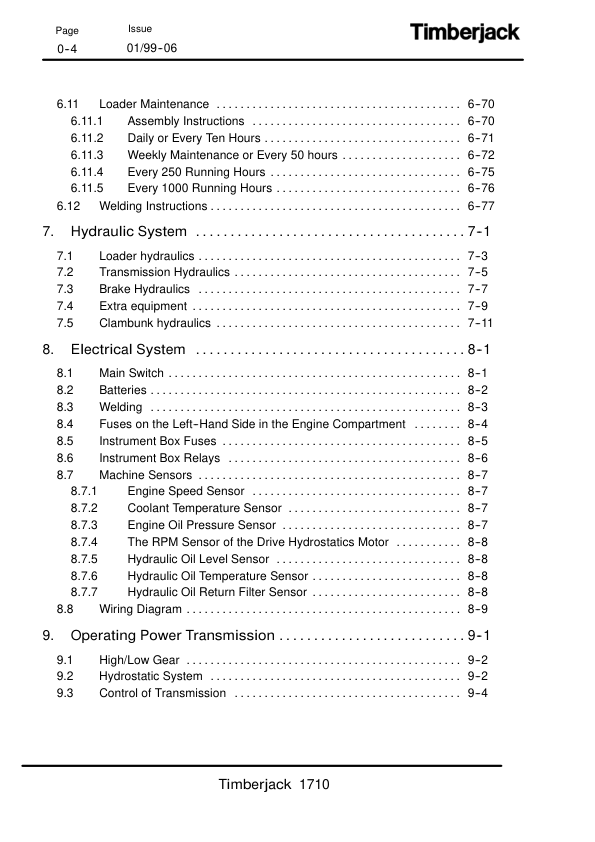 John Deere 1710 Forwarders Operator's Manuals (F057893) - Image 2