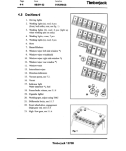 Alternative view of John Deere 1270B Wheeled Harvesters Operator's Manuals (F058403)