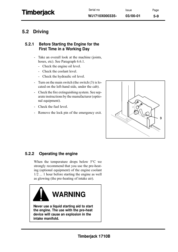 John Deere 1710B Forwarders Operator's Manuals (F059859) - Image 2