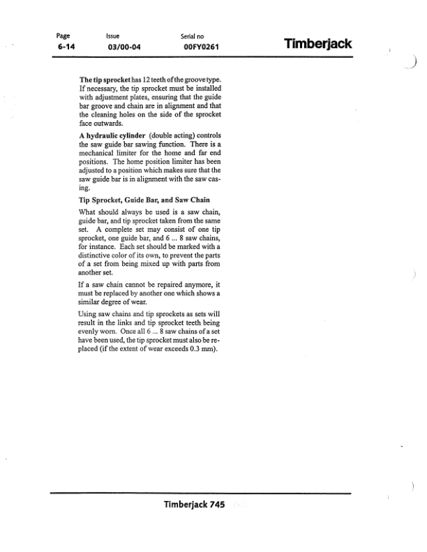 John Deere 745 Harvesting Heads Operator's Manuals (F059913) - Image 2