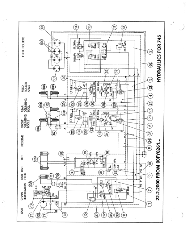 John Deere 745 Harvesting Heads Operator's Manuals (F059913) - Image 3