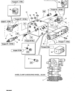 Alternative view of John Deere HTH240 Harvesting Heads Operator's Manuals (F060428)