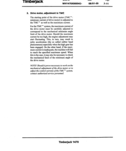 Alternative view of John Deere 1470 Wheeled Harvesters Operator's Manuals (F062401)