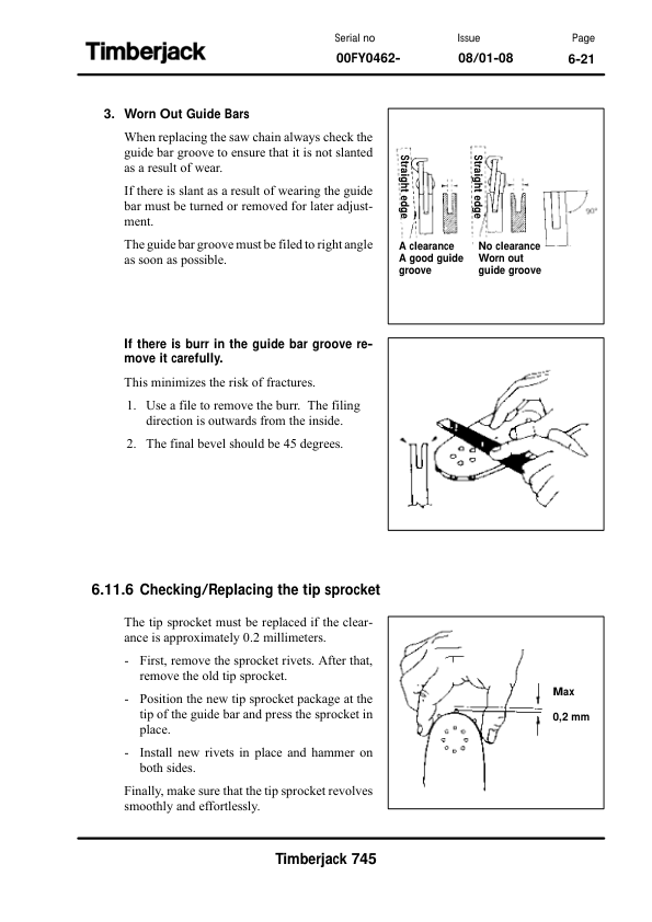 John Deere 745 Harvesting Heads Operator's Manuals (F062419) - Image 3