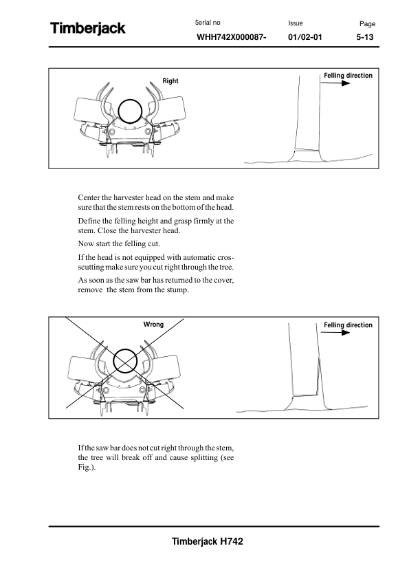 John Deere H742 Harvesting Heads Operator's Manuals (F063132) - Image 3